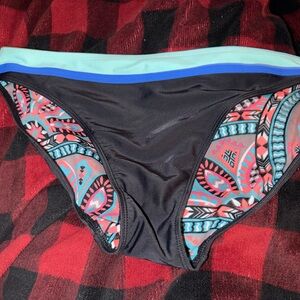 Three Color Swim Bottom